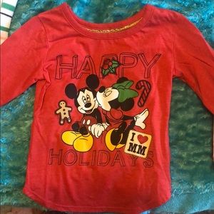 Disney’s Happy Holidays Long Sleeve Tee